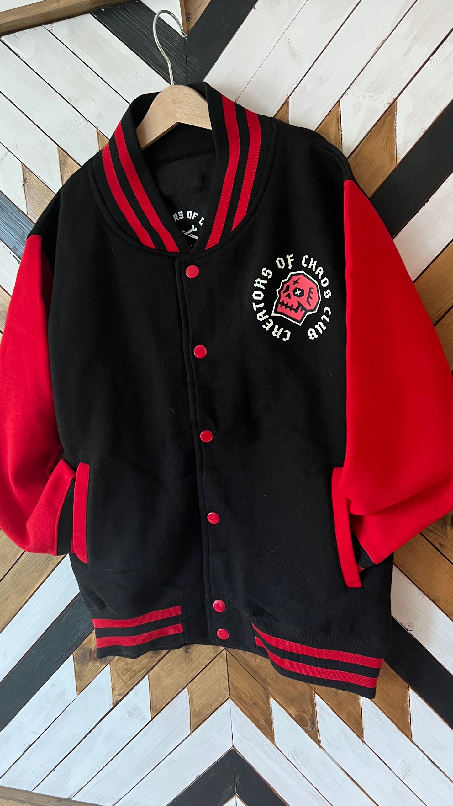 Seconds sale Hell Yeah baseball jacket