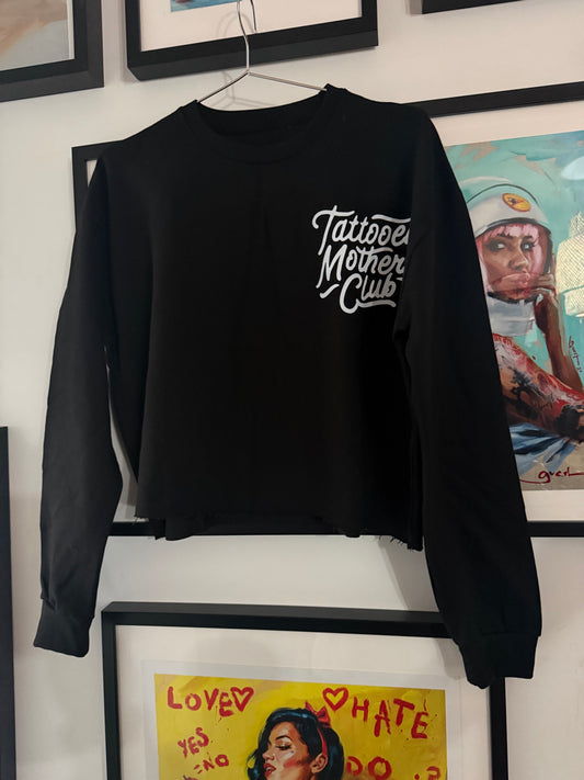 Cropped western sweat
