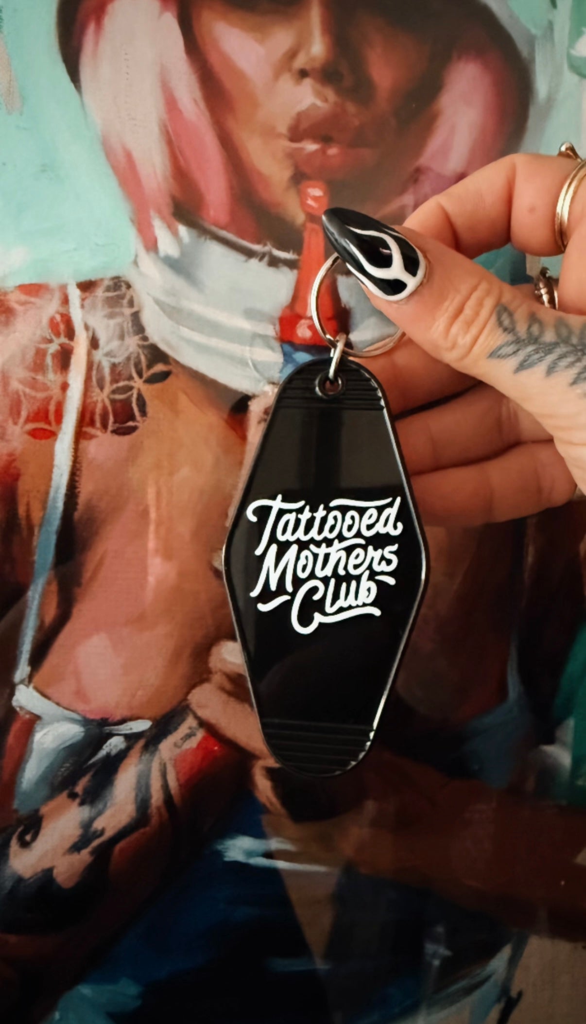 Fuck Around And Find Out Motel Keyring