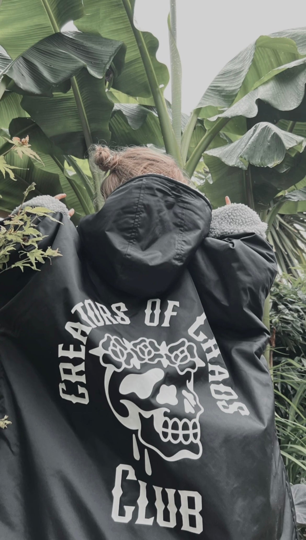 Creators Of Chaos Kids Sherpa Lined Robe Coat