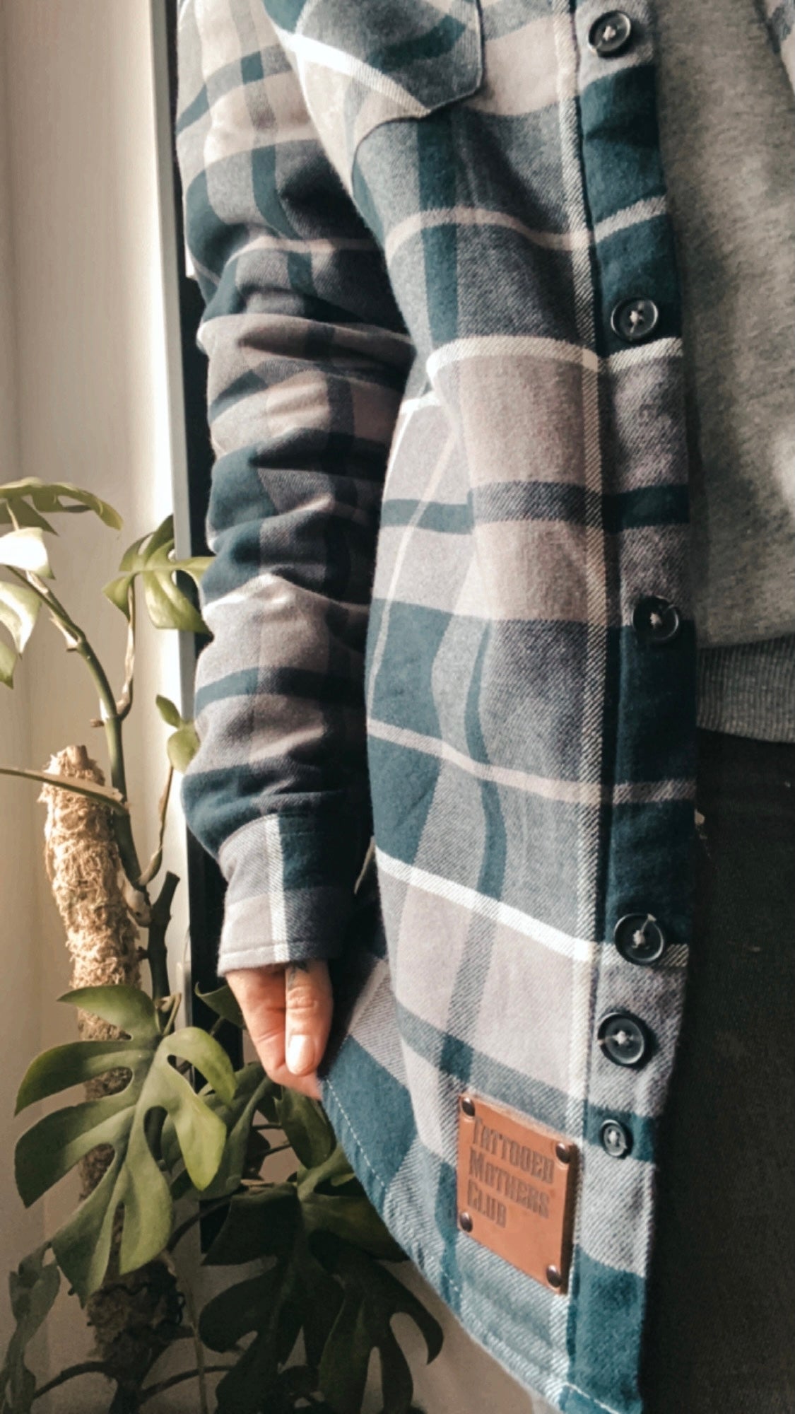 T.M.C Sherpa lumber jack tops