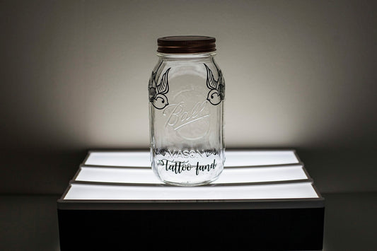 Tattoo Fund jar