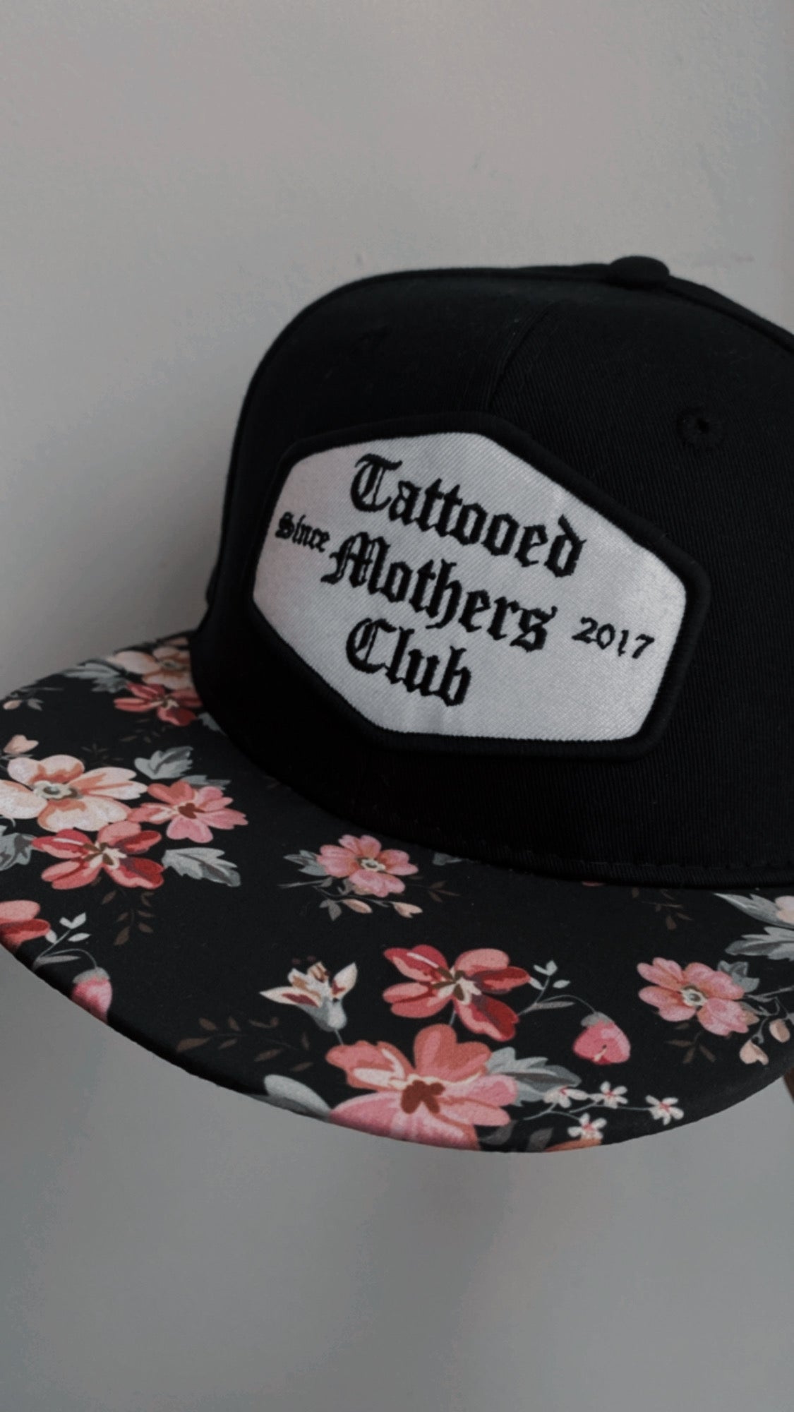 Floral Flat Peak Cap