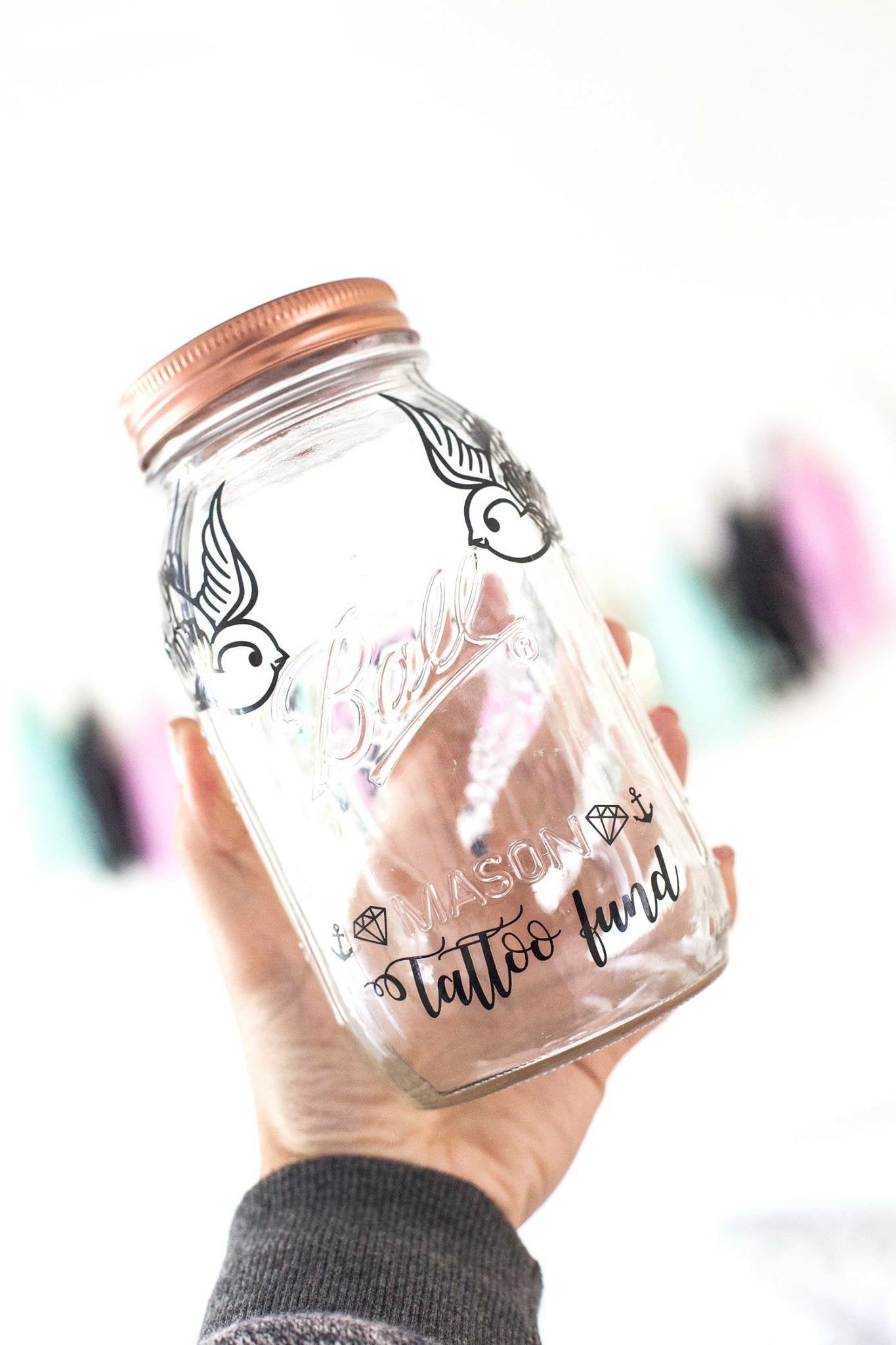Tattoo Fund jar