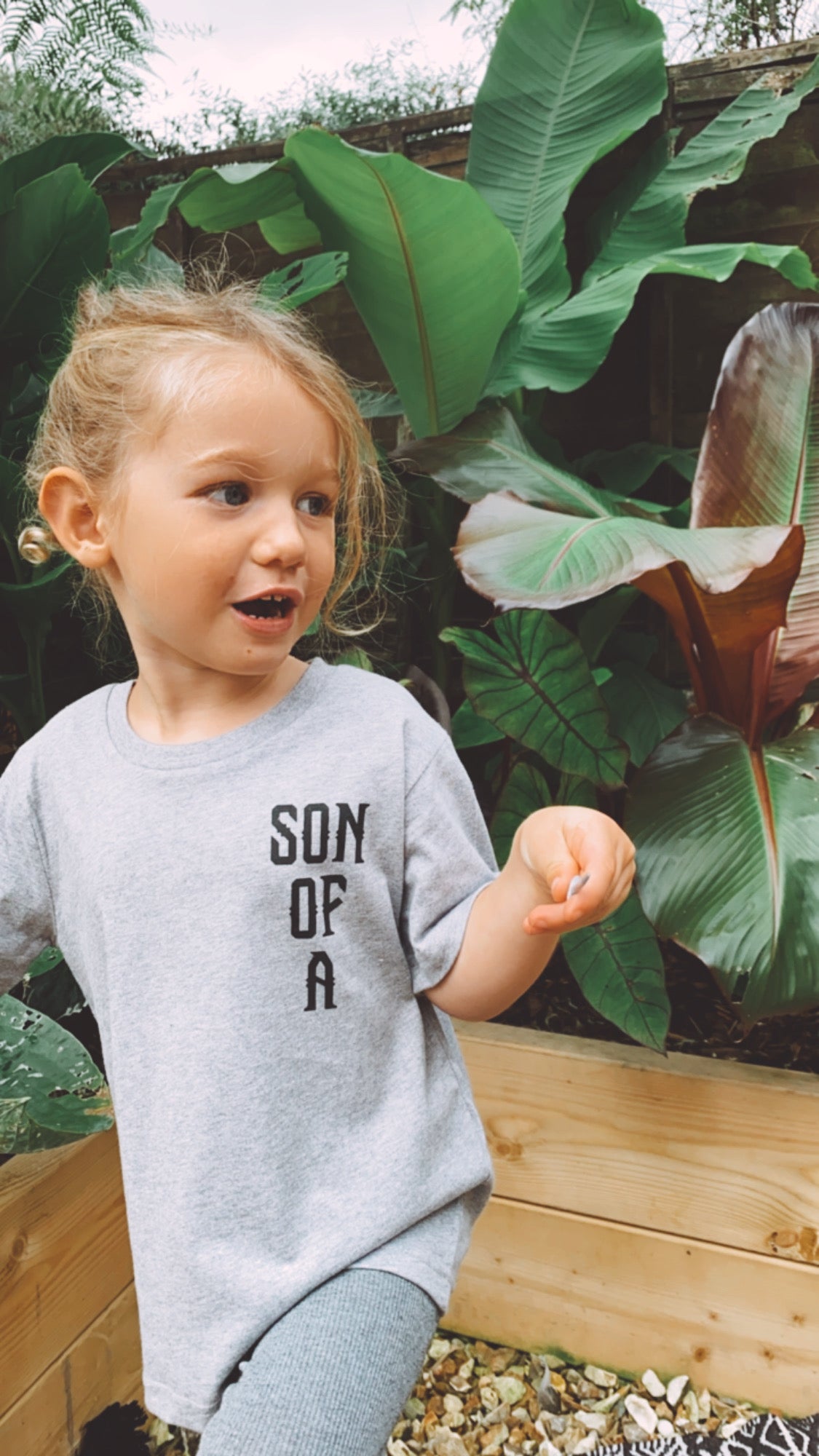 Son Of A Tattooed Mum Kids Tee