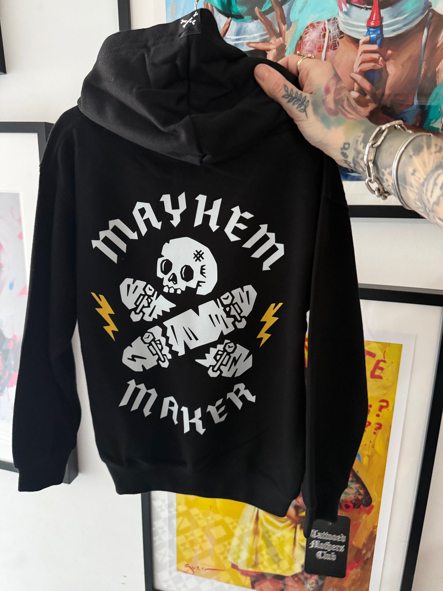 Mayhem Maker Sk8 Bones Hoodie