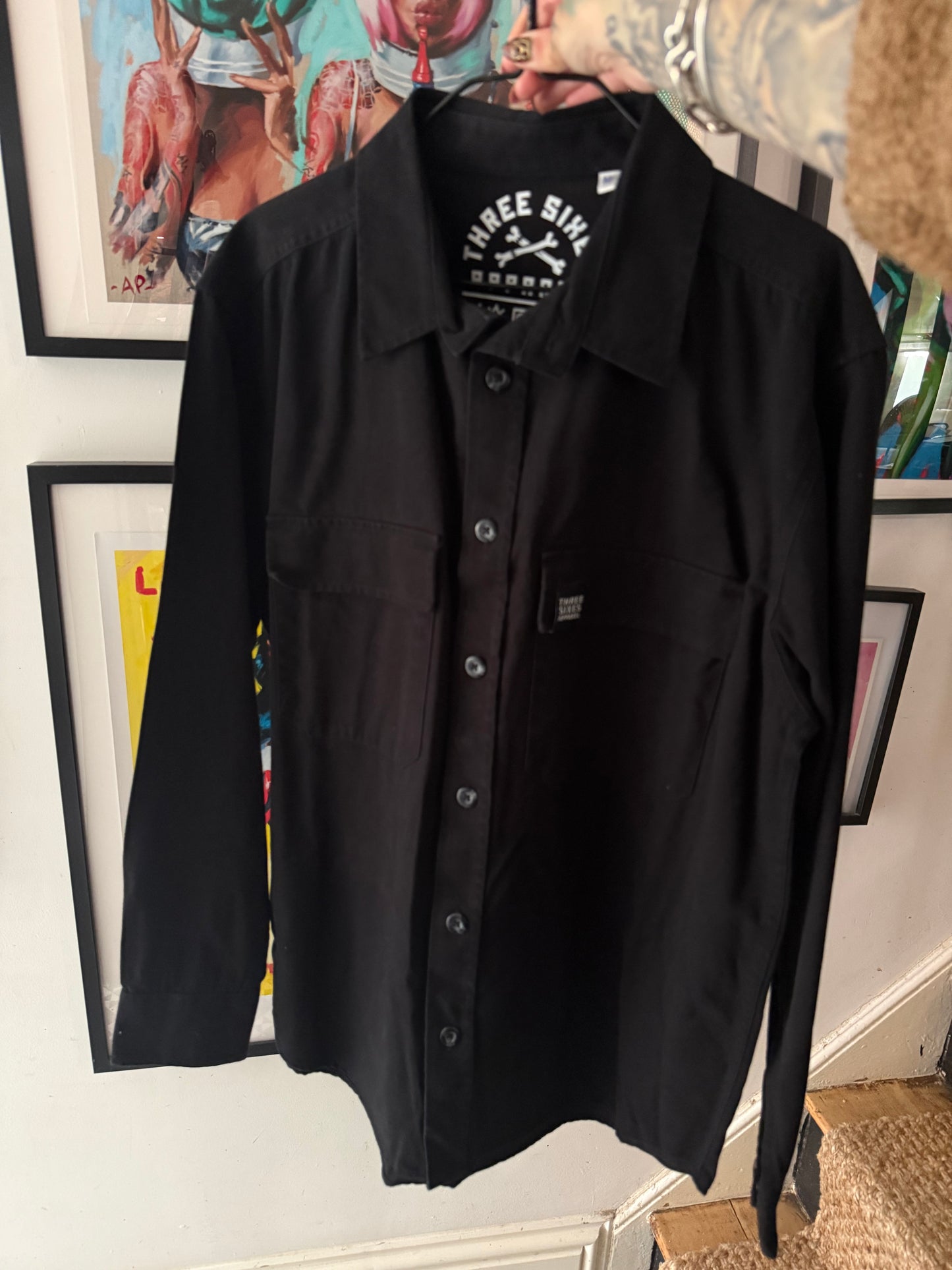 Three Sixes Apparel heavy weight work shirt