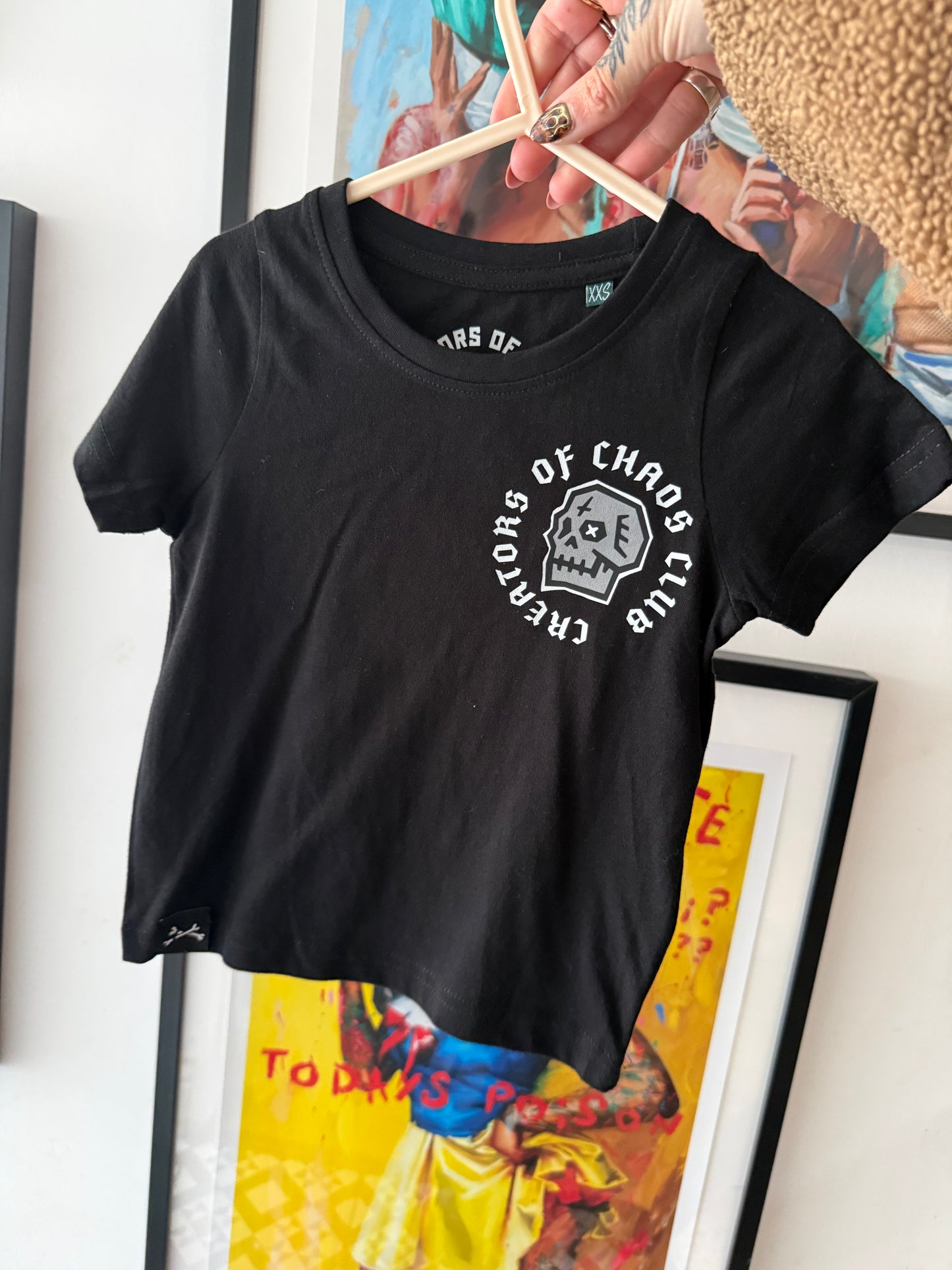 mayhem maker seconds t shirt age 1-2