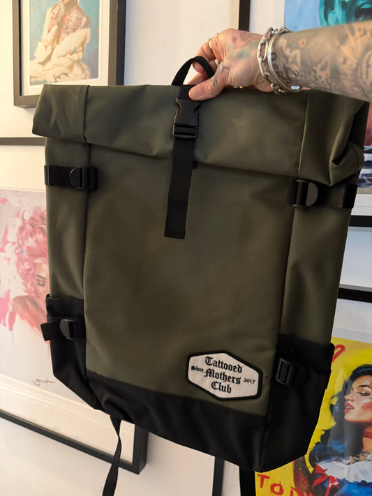Extra Large Classic Club Roll Top Backpack