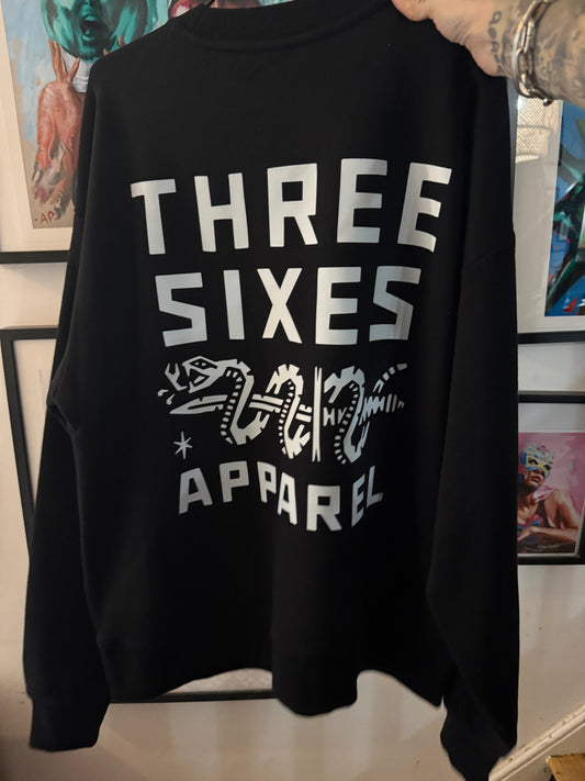 Three Sixes Apparel long sleeve heavy weight sweatshirt