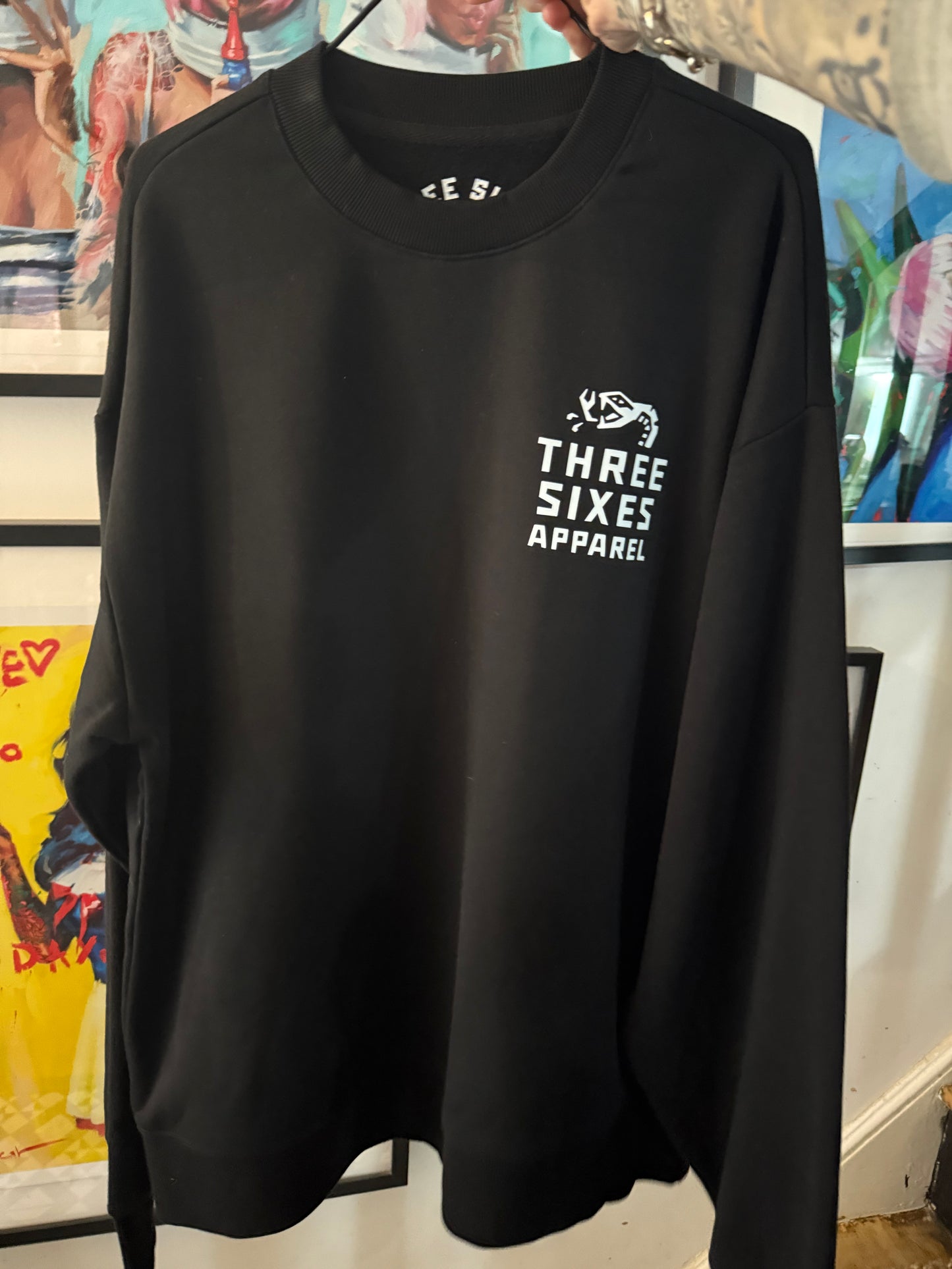 Three Sixes Apparel long sleeve heavy weight sweatshirt