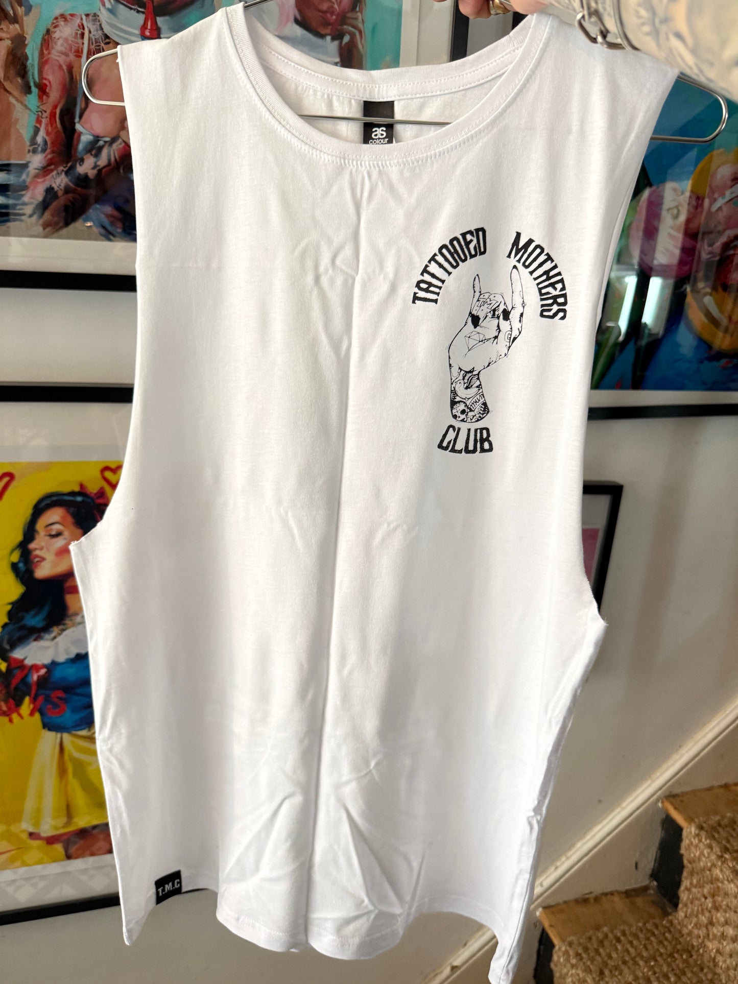 Classic white vest seconds