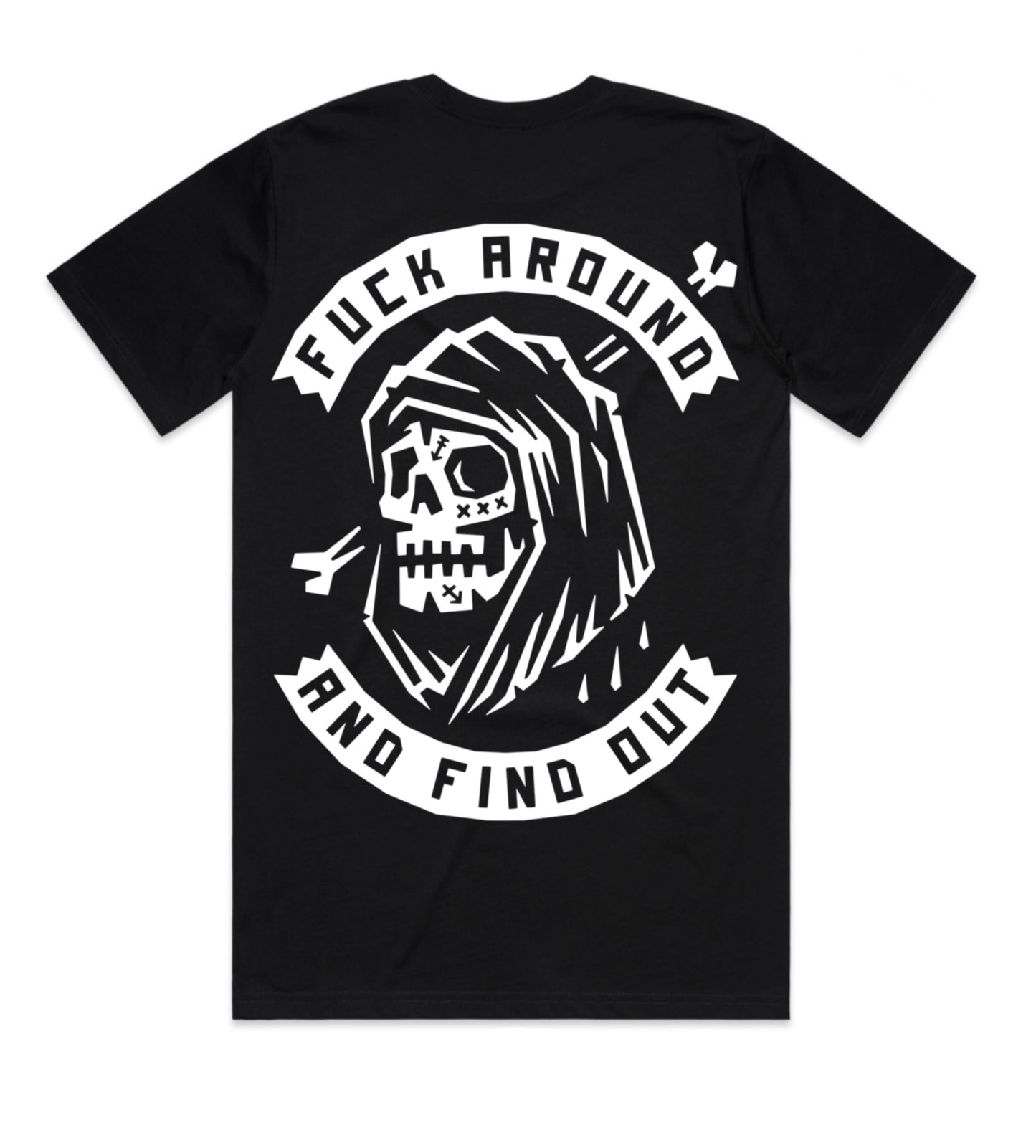 Three Sixes Apparel fuck around and find out  design heavy weight t shirt