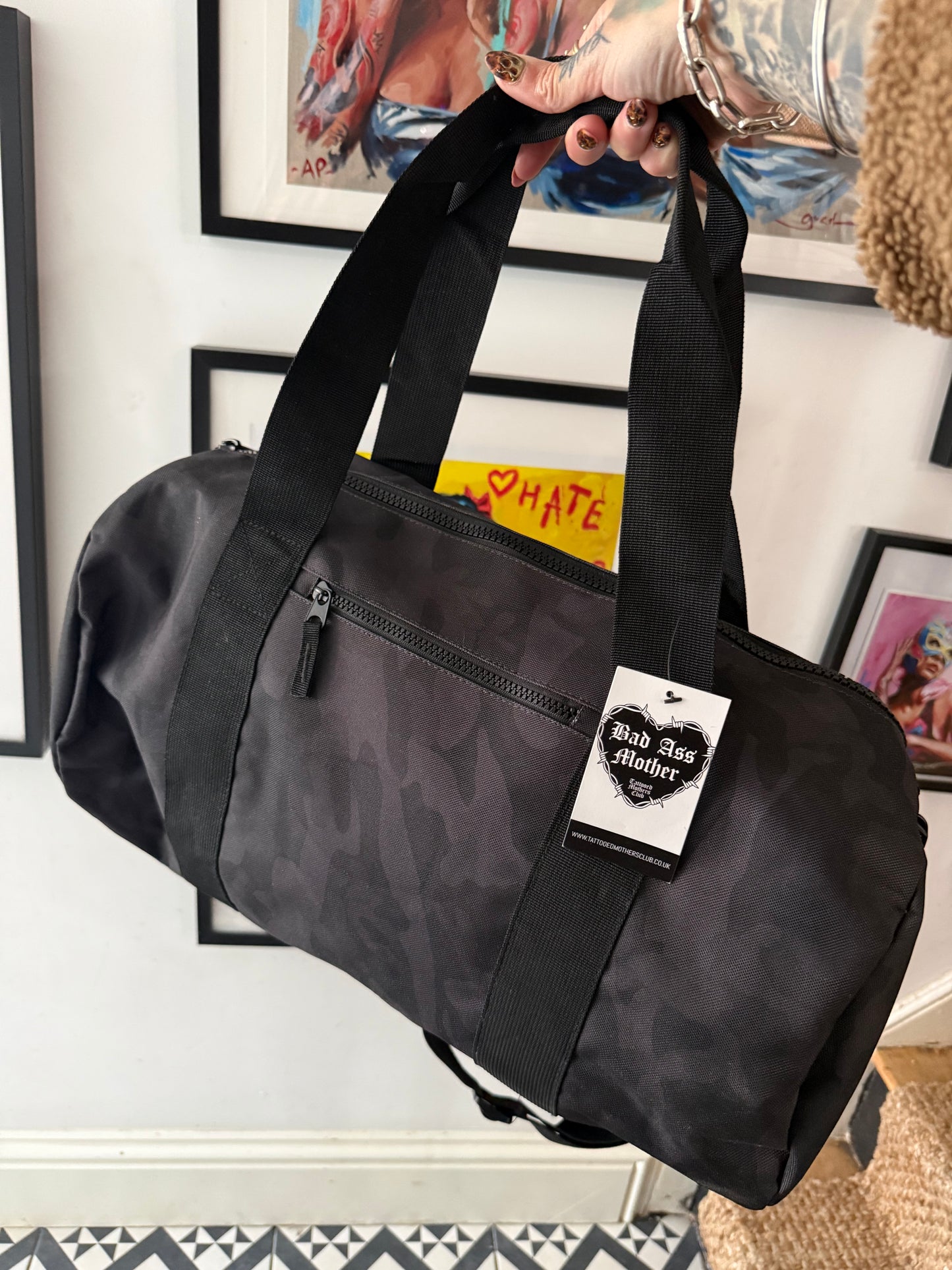 T.M.C Travel/gym barrel bag