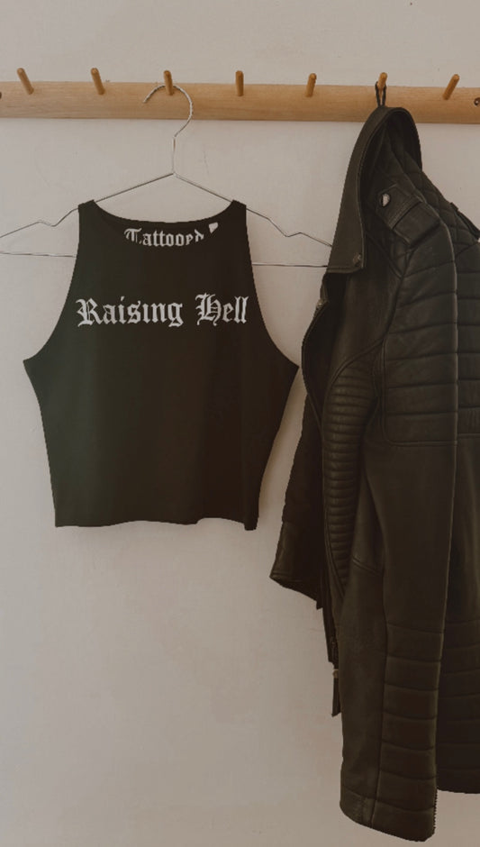 RAISING HELL Cropped vest