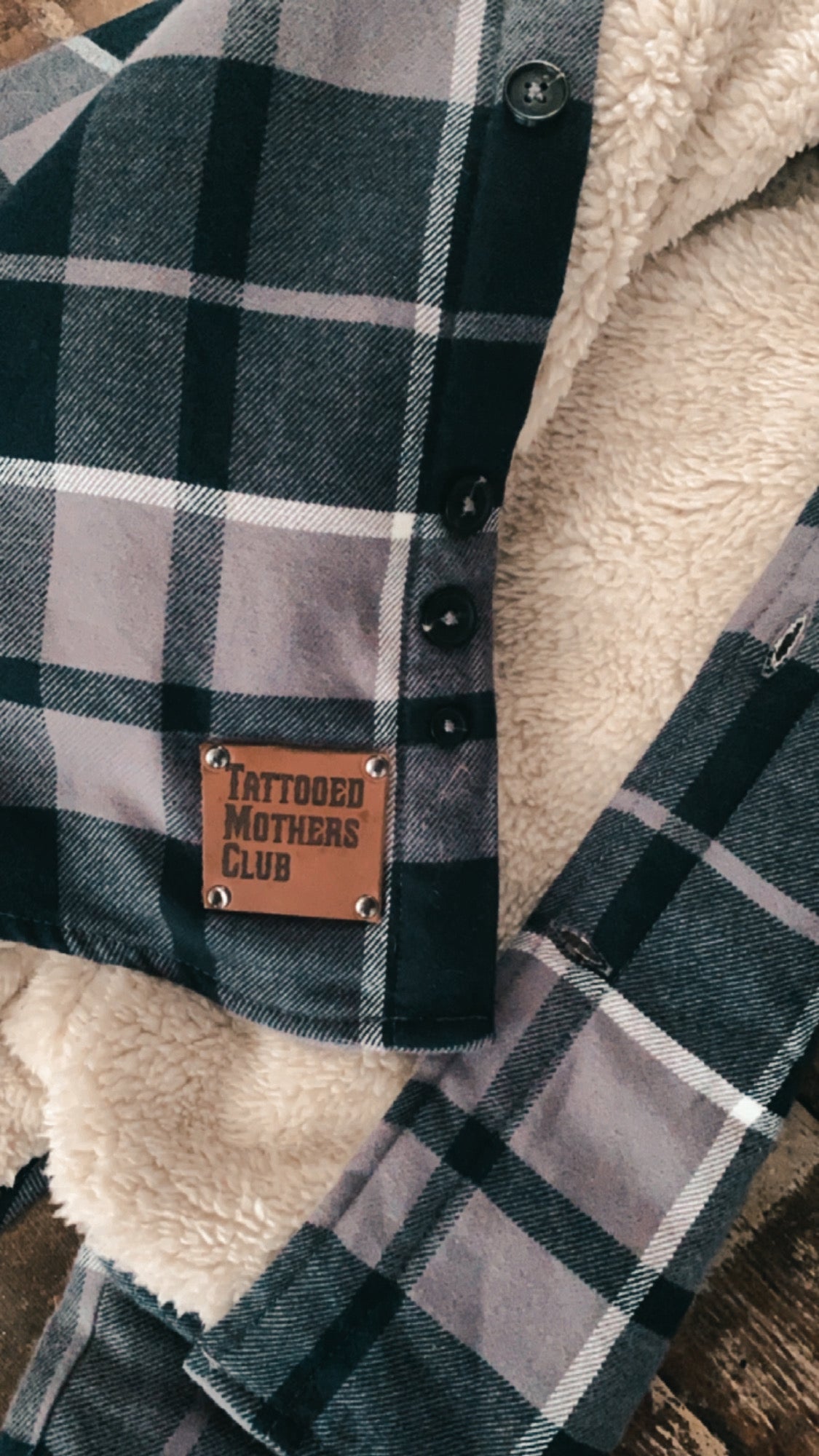 T.M.C Sherpa lumber jack tops
