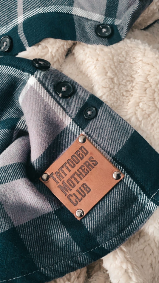 T.M.C Sherpa lumber jack tops